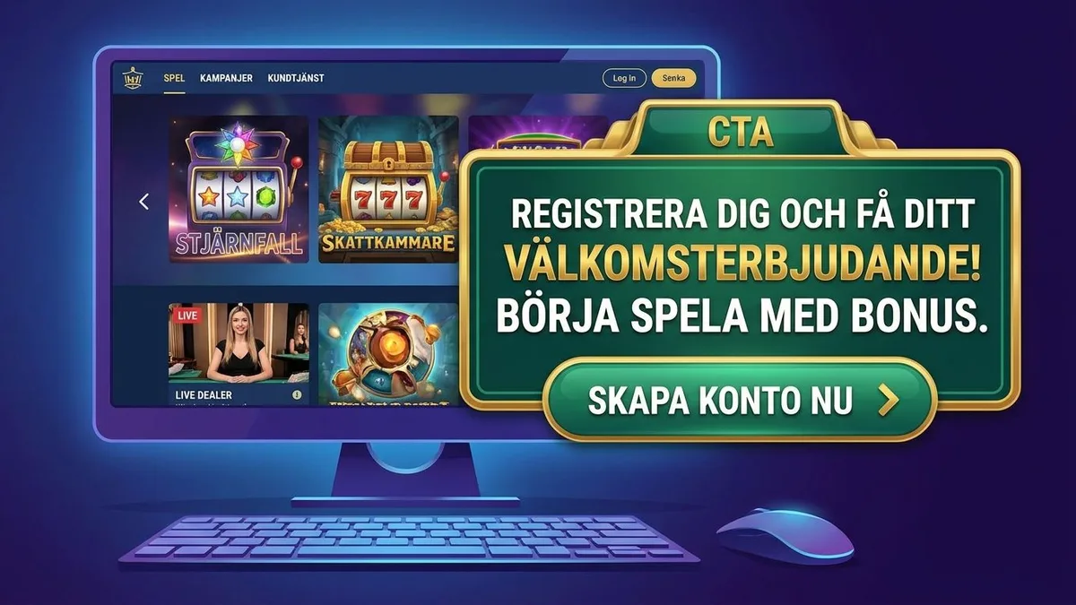 Registrera dig med bonus